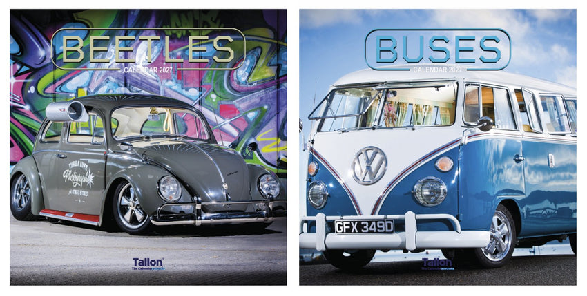 Tallon Beetles & Buses Kalender 2027