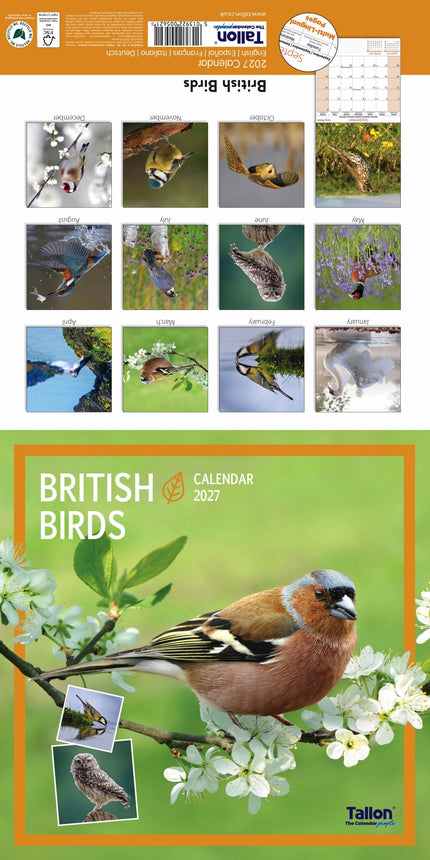 Tallon Birds & Wildlife Kalender 2027