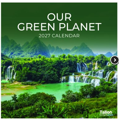 Tallon Blue World, Green Planet Kalender 2027