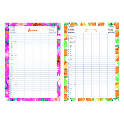 Tallon Cherries & Butterflies Familieplanner 2027