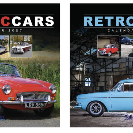 Tallon Classic Cars & Retro Cars Kalender 2027