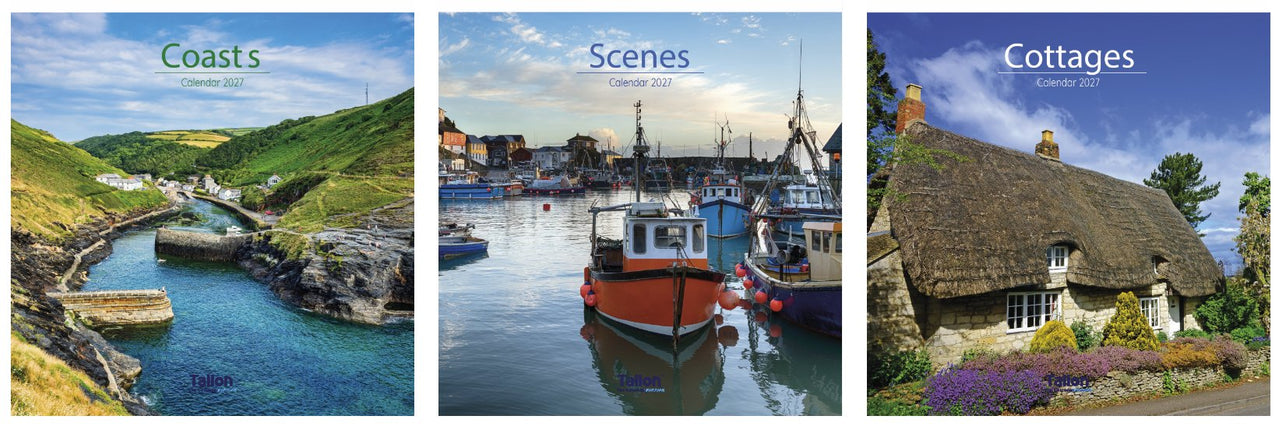 Tallon Coasts, Cottages & Scenes Kalender 2027