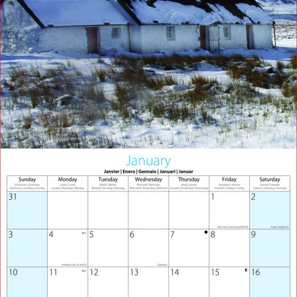 Tallon Coasts, Cottages & Scenes Kalender 2027