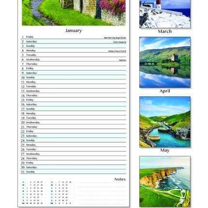 Tallon Coasts & Scenes Kalender 2027 Slimline