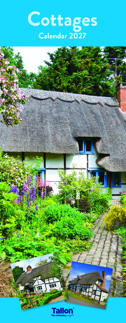 Tallon Cottages & Gardens Kalender 2027 Slimline