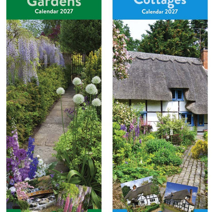 Tallon Cottages & Gardens Kalender 2027 Slimline