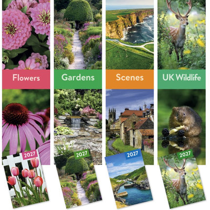 Tallon Flower, Garden, Scene, Wildlife Kalender en Agenda 2027
