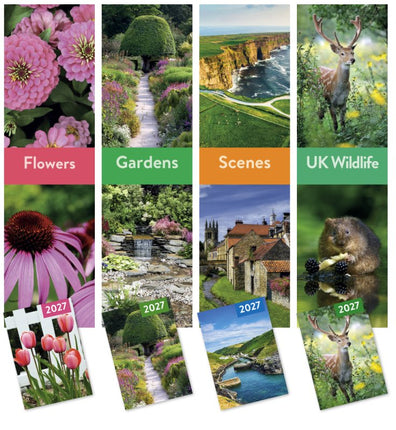 Tallon Flower, Garden, Scene, Wildlife Kalender en Agenda 2027