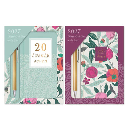 Tallon Giftset Slim Agenda 2027 Floral Met Pen