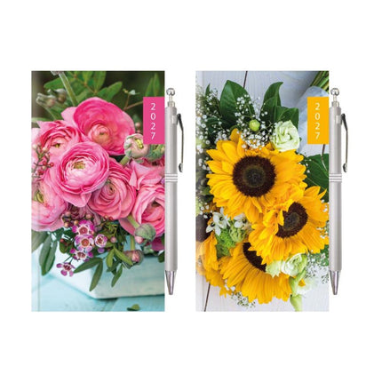 Tallon Slim Agenda 2027 Bloemen Met Pen