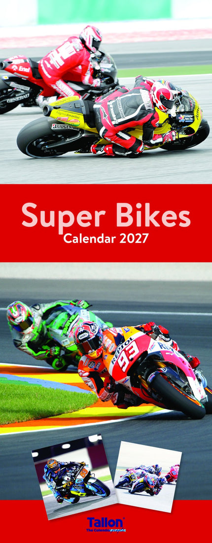 Tallon Super Bikes & Cars Kalender 2027 Slimline