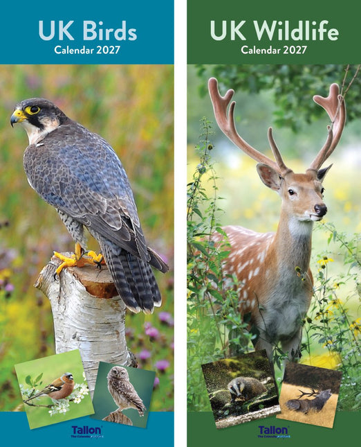 Tallon UK Birds & Wildlife Kalender 2027 Slimline