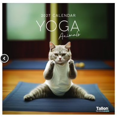 Tallon Yoga Animals Kalender 2027