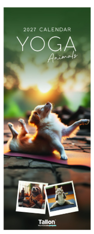 Tallon Yoga Animals Kalender 2027 Slimline