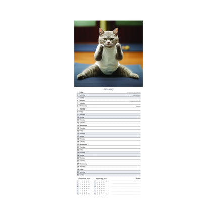 Tallon Yoga Animals Kalender 2027 Slimline