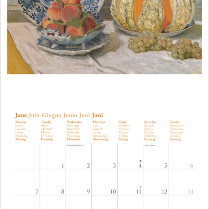 teNeues Publishing Claude Monet Kalender 2027