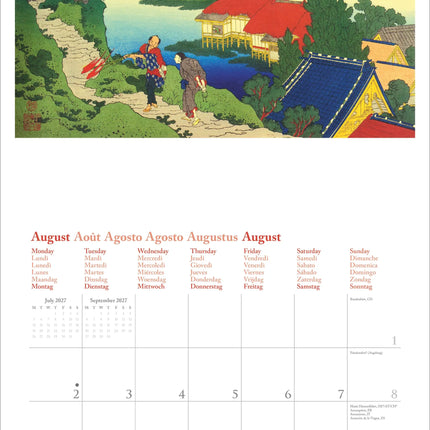 teNeues Publishing Hokusai Kalender 2027