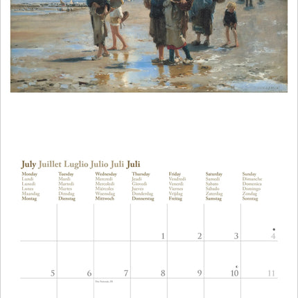 teNeues Publishing Impressionism Kalender 2027