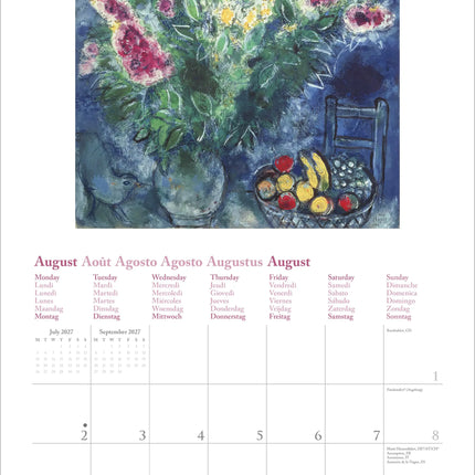 teNeues Publishing Marc Chagall Kalender 2027