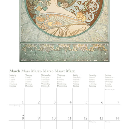 teNeues Publishing Mucha Kalender 2027