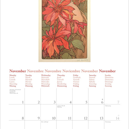 teNeues Publishing Mucha Kalender 2027