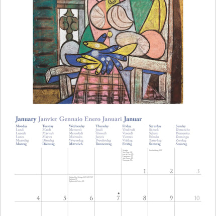 teNeues Publishing Picasso Kalender 2027