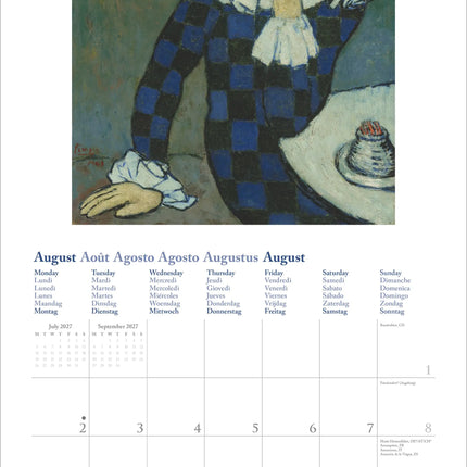 teNeues Publishing Picasso Kalender 2027