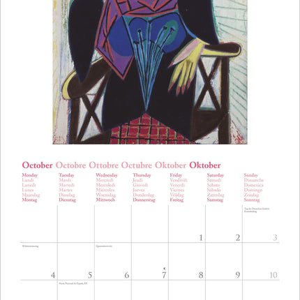 teNeues Publishing Picasso Kalender 2027
