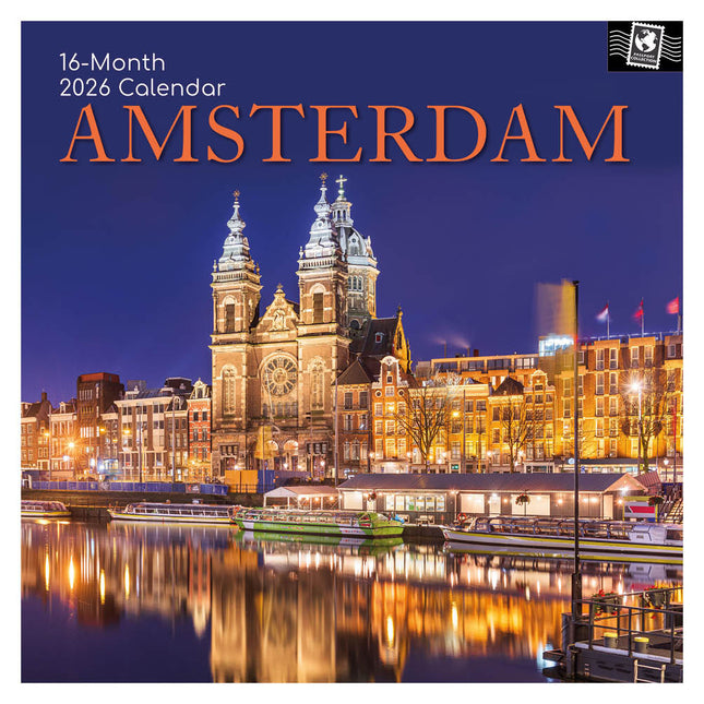 The Gifted Stationary Amsterdam 16 Maanden Kalender 2026