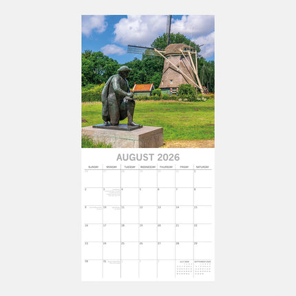 The Gifted Stationary Amsterdam 16 Maanden Kalender 2026