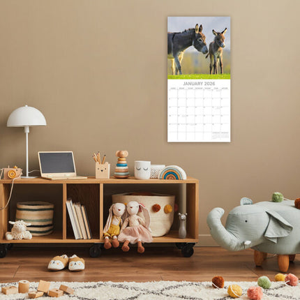 The Gifted Stationary Babydieren Kalender 2026