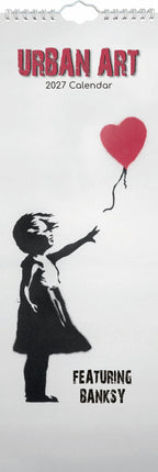 The Gifted Stationary Banksy Slimline Kalender 2027