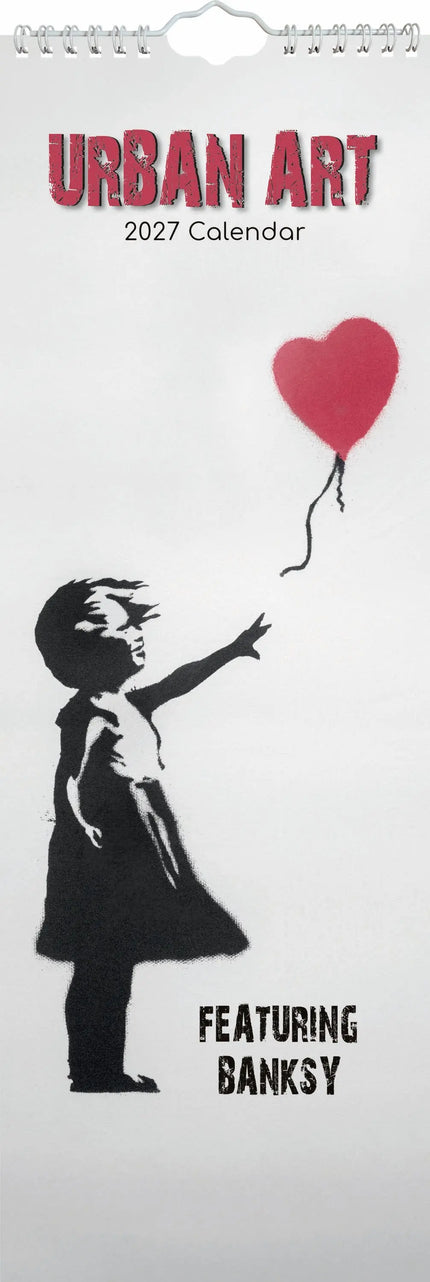 The Gifted Stationary Banksy Slimline Kalender 2027