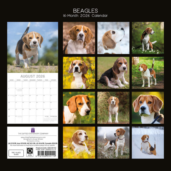 The Gifted Stationary Beagle Kalender 2026
