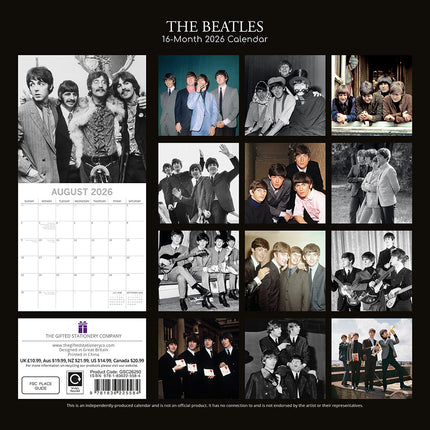 The Gifted Stationary Beatles 16 Maanden Kalender 2027
