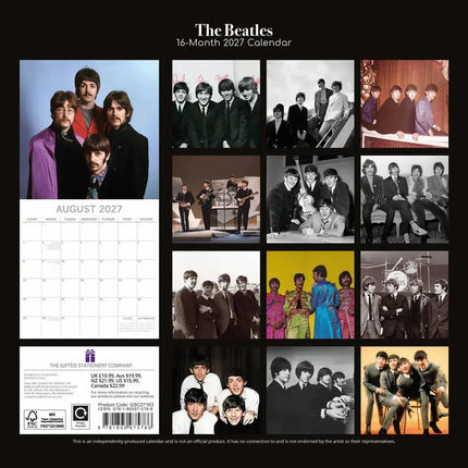 The Gifted Stationary Beatles Kalender 2027