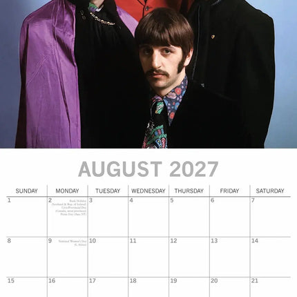 The Gifted Stationary Beatles Kalender 2027