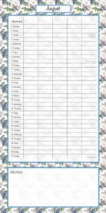 The Gifted Stationary Birdsong Familieplanner 2026