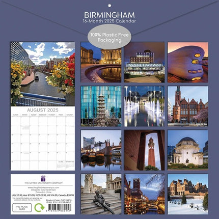 The Gifted Stationary Birmingham Kalender 2025