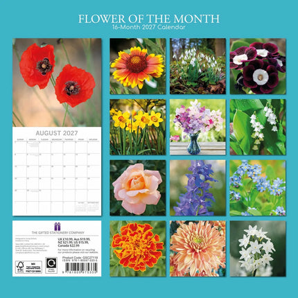 The Gifted Stationary Bloem van de Maand Kalender 2027