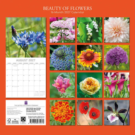 The Gifted Stationary Bloemen Kalender 2027