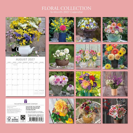 The Gifted Stationary Bloemencollectie Kalender 2027