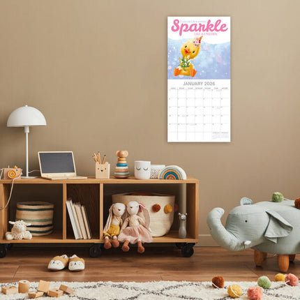 The Gifted Stationary Born to be a Unicorn Kalender 2026