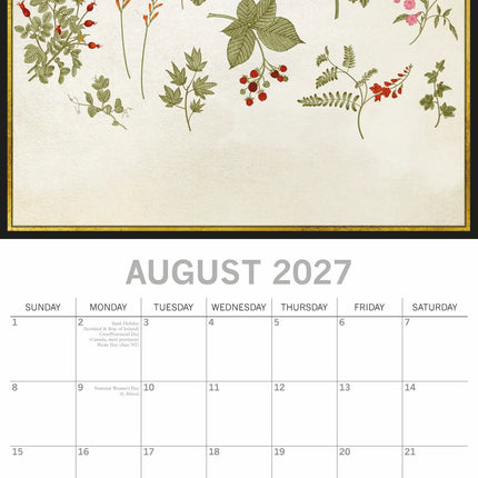 The Gifted Stationary Botanicals Kalender 2027