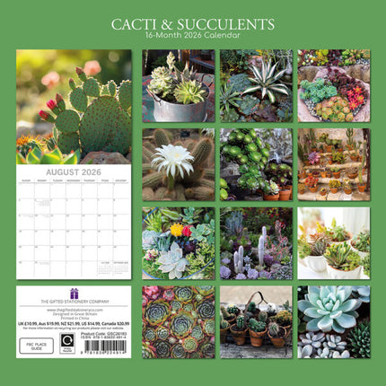 The Gifted Stationary Cactus en Vetplanten Kalender 2026