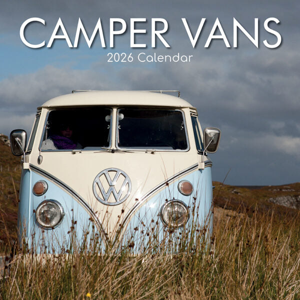 The Gifted Stationary Camper Vans Kalender 2026