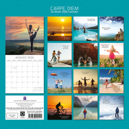 The Gifted Stationary Carpe Diem Kalender 2027