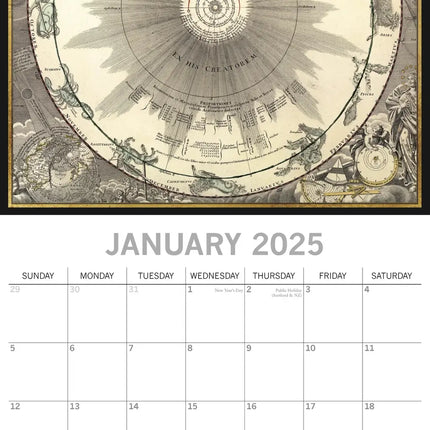 The Gifted Stationary Celestial Kalender 2025
