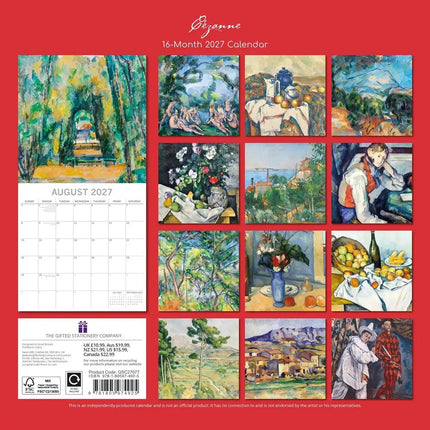 The Gifted Stationary Cezanne Kalender 2027