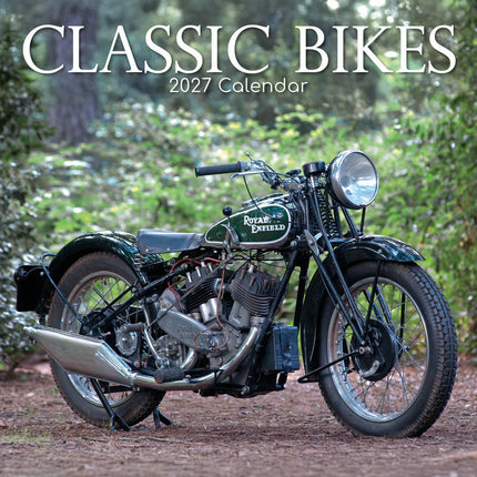 The Gifted Stationary Classic Motorbikes Kalender 2027